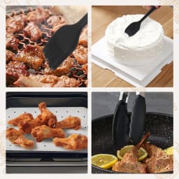 12 Pack Dual Zone Air Fryer Accessories for Ninja Foodi Max AF300EU/AF400EU Dual Chamber Airfryer Accessories