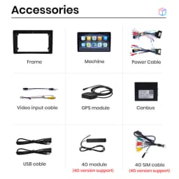 AWESAFE PX9 Plus Car Radio For Audi A4 B6 B7 2000 - 2009 Seat Exeo wireless CarPlay Android Auto No 2 din 2din DVD