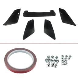 FOR 2015-2022 FORD MUSTANG S550 GT STYLE GLOSSY BLACK REAR TRUNK SPOILER WING