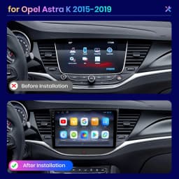 AWESAFE Wireless CarPlay Androidauto Android 13 Radio For Opel Astra K 2015 - 2019 GPS Navigation Stereo Car Intelligent Systems