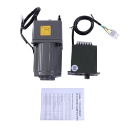 20K 1Phase Adjustable Speed Gear Motor Copper w/Speed Governor Infinitely Adjustable Speed 220V 40W