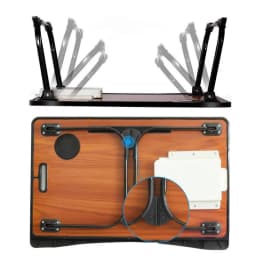 Computer Table Laptop Table for Bed Office Desks Multifunctional Table Board Lap Desk Folding 6-speed Height Adjustment Bracket