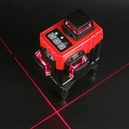 Kaitian Self Leveling Laser Level Tripod Professional High Precision Red 12 Lines Cross Vertical&Horizontal Level Laser Receiver