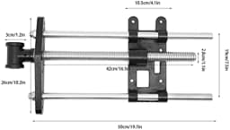 Vice Front Pliers for Planing Bench Working Table Clamping Jaws for Workbench 10 inch Vice for Carpentry Bench Wood