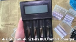 PALO 18650 Battery 3.7V 3200mAh 18650 Lithium Rechargeable Battery 32A High Current Li-ion Batteries for Flashlight