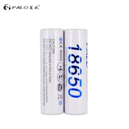 PALO 18650 Battery 3.7V 3200mAh 18650 Lithium Rechargeable Battery 32A High Current Li-ion Batteries for Flashlight