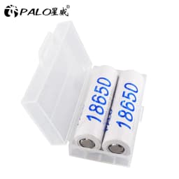 PALO 18650 Battery 3.7V 3200mAh 18650 Lithium Rechargeable Battery 32A High Current Li-ion Batteries for Flashlight