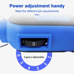 DayPlus 135W Rotary Tool Multitool Combi Multi Tool Various Speed with Case 252pcs Accessoies for Sanding Grinding Polishing