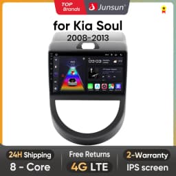 Junsun V1 Plus Car Radio For Kia Soul 2008 - 2013 wireless CarPlay Android Auto car intelligent systems No 2 din 2din DVD