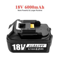 6000mAh for Makita 18V Battery Rechargeable Power Tools Battery 18V makita with LED Li-ion Replacement LXT BL1830 BL1860 BL1850