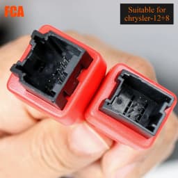 EU Ship FCA SWG 12+8 Adapter For Chrysler Work on MaxiSys/IM608 /Launch X431 V/OBDSTAR Chrysler 12+8 Connector