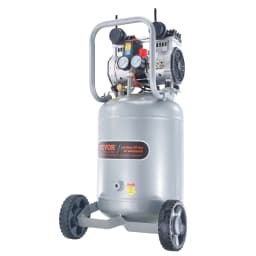SucceBuy 13 Gallon Air Compressor Portable 2HP Oil Free Air Compressor for Auto Repair Tire Inflation Spray Painting Woodwork