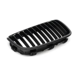 MagicKit Car Racing Grill Fit For BMW F20 F21 LCI 1 Series 1 Pair Front Kidney Grille 2011 2012 2013 2014 2015 Auto Accessories