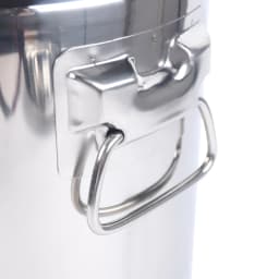 201 Stainless Steel Milk Jug Leak-Proof Lid Milk Jug Transport Jug Stainless Steel Container with Silicone Seal (18L)