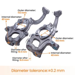 Front Right +Left Steering Wheel Suspension for AUDI A4 (B8) A5 Q5 8K0407253AB 8K0407253AA