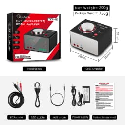 Nobsound Mini Bluetooth Power Amplifier HiFi Digital Stereo Audio Headphone Amp