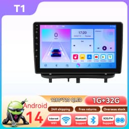 9" Hizpo 2Din Android14 Car Radio for Opel Corsa D 2007 - 2012 Hatchback Auto CarPlay 4G BT RDS DSP SWC GPS Snapdragon 6115