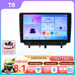 9" Hizpo 2Din Android14 Car Radio for Opel Corsa D 2007 - 2012 Hatchback Auto CarPlay 4G BT RDS DSP SWC GPS Snapdragon 6115