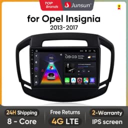 Junsun V1 Plus Car Radio For Opel Insignia 2013 - 2017 wireless CarPlay Android Auto car intelligent systems No 2 din 2din DVD