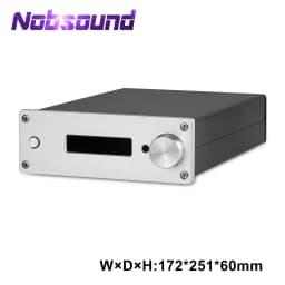 Nobsound HiFi DIY Amplifier Housing Aluminum Chassis Case Enclosure Preamplifier Cabinet