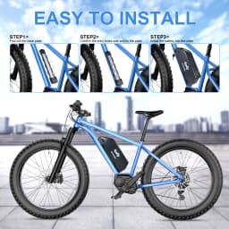 21700 EBike Battery Polly 48V 18.2 25Ah DP-9 DP-7 Case LIthium 18650 Pack for 1000W 500W 350W 250W Electric Bicycle Ba-fang Motor