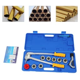 4-28mm Expander Tubes Kit Pliers 7 Head For Aluminum Copper Pipe + Box Press Tool Blue