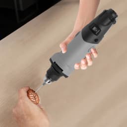 400W Electric Grinder Drill 6 Speed Bench Grinder Rod Rotary Grinding Kit 220V Power Tool for Engraving/Cutting/Grinding/Slicing