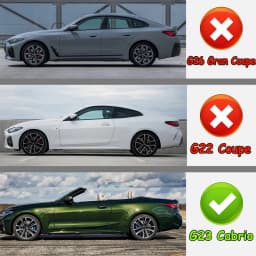 Rear Trunk Spoiler Wing Lip Carbon Color For 2020-2024 BMW G23 M440i Convertible