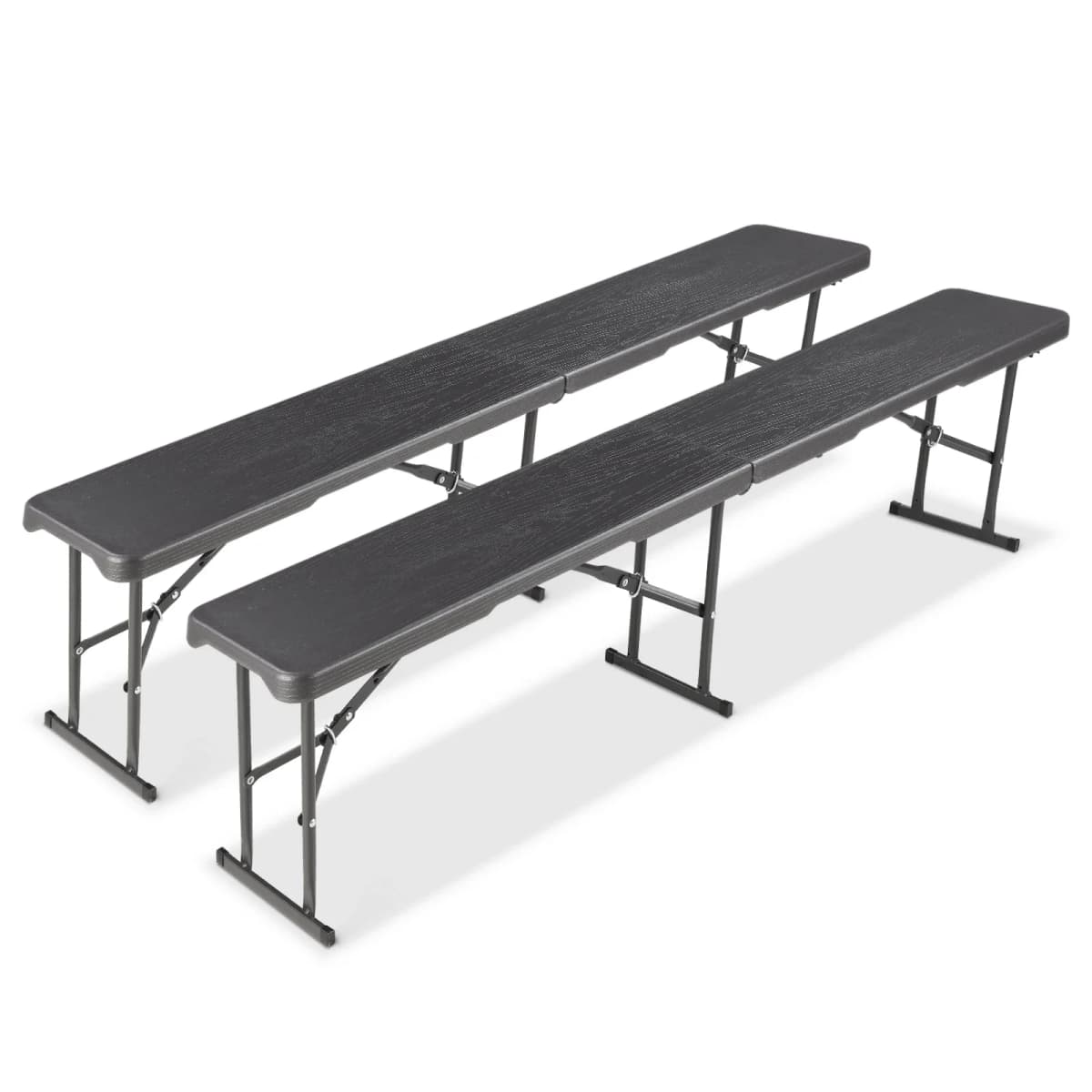 Portable Folding Stool, Plastic Folding Bench with Handle,Garden Stool Balcony Camping Travel Stool Outdoor Bench Furniture