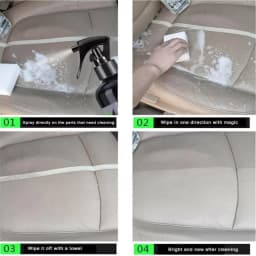 Car Product Hgkj S3 Liquid Leather Plastic Renovator Restorer Coat Wax Car Interior Seat Leather Restoration Repair Agent