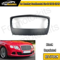 For Bentley Continental Gtc Gt 2012 2013 2014 2015 2016 Car Front Main Radiator Grille Surround Cover Auto Decoration