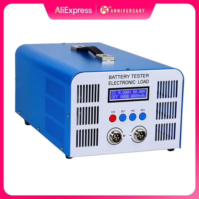EBC-A40L 0V-5V Smart battery Tester 0V-5V 40A Charge Discharge Tester For LiFePo4 Li-ion Software Monitoring