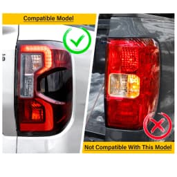 Car Accessories Tail Lights Cover For Ford Ranger Raptor Next Gen 2023 2024 Car Styling