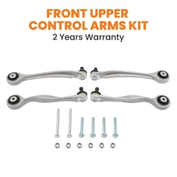 4x Front Rear Wishbones Upper Control Arm Kit Left Right for Audi A4 8D5,8D2,B5 1994-2001