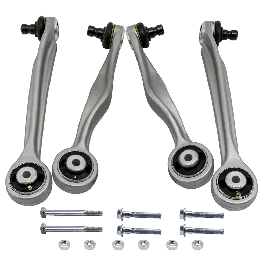 4x Front Rear Wishbones Upper Control Arm Kit Left Right for Audi A4 8D5,8D2,B5 1994-2001