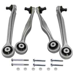 4x Front Rear Wishbones Upper Control Arm Kit Left Right for Audi A4 8D5,8D2,B5 1994-2001