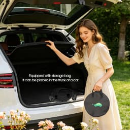 Kolanky Portable EV Charger Type2 32A 7.2KW EVSE Wi-Fi APP Control Adjustable Current Smart Timing Charging  for Electric Car 5M