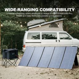 ALLPOWERS 400W / 200W / 140W / 100W / 60W Solar Charger,Portable Waterproof Foldable Solar Panel for Camping RV Garden Roof