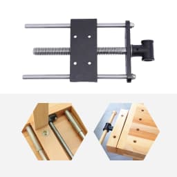 Woodworking Planer Clamp Construction Clamp Workbench Clamp Mouth (Without Wrench and Plug)