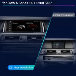 Junsun Wireless CarPlay Android Auto Car Radio Multimedia For BMW 5 Series F10 F11 2011-2017 CIC NBT 4G Audio Head Unit Stereo