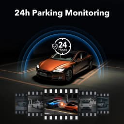 WOLFBOX G850 Front and Rear 4K Dash Cam Car Camera WDR 1080P Dash Camera for Car FOV170 Car Dvr GPS Night Vision 24H Parking