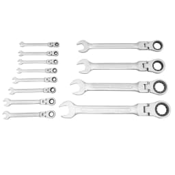 6-32mm Joint Ratchet Wrench Set Combination Ended Spanner Kits Vanadium Steel Hand Tools Socket 22 Tlg