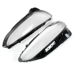 Front Headlight Lens Cover Left+Right For BMW 4-Series G22 G23 2020-2022 Repalce