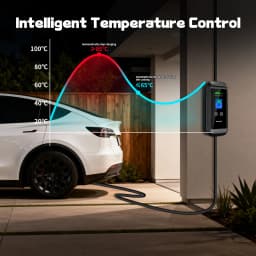Kolanky 6/8/10/13/16A 11KW Eletric Vehicle Charger Timer Type 2 Smart TuyaAPP Wifi Control Set Charging Time PHEV Hybrid Car 10M