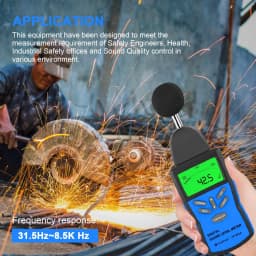 Digital Sound Level Meter HoldPeak HP-882A LCD Noise Measuring Instrument Portable Noise Tester Decibel