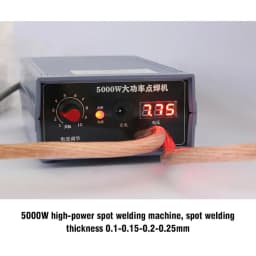 5000W Spot Welder for 18650 Battery Pack Home DIY Kit Welding Tools Portable Spot Welding Machine Pen 0.15MM Nickel Strip