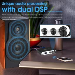 Nobsound M3 Mini Bluetooth 5.0 Digital Amplifier Home/Car/Marine Speaker Amp TPA3116 Class D Bass Amplifier USB Player 50W×2