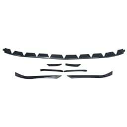 Car Front Bumper Lip Chin Spoiler Splitter For Mercedes Benz A Class W177 V177 A180 A200 A250 Sport Sedan 2019 UP Canard Trim