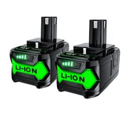5Ah For P108 18V Batterie RB18L50 Battery and Li-ion Battery Charger P104 P107 RB18L50 RB18L20 Power Tools Battery