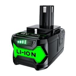 5Ah For P108 18V Batterie RB18L50 Battery and Li-ion Battery Charger P104 P107 RB18L50 RB18L20 Power Tools Battery